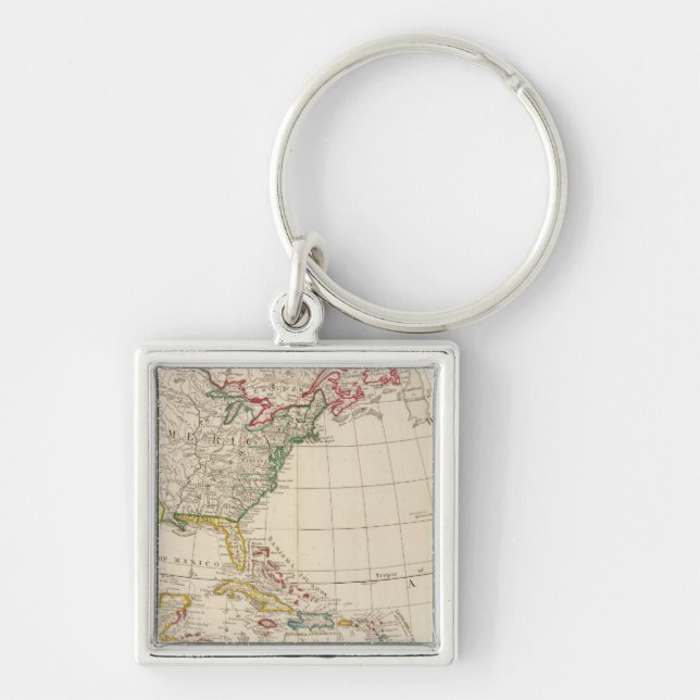 Chaveiro América norte (Frente)