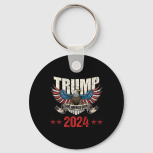 Chaveiro América nos devolve a bandeira americana Trump 202