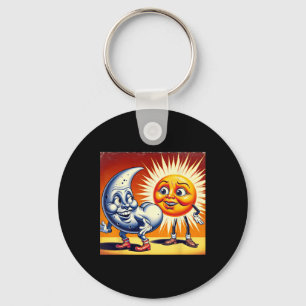 Chaveiro América Solar Eclipse 2024 4.08.24 O Sol Tem Moo