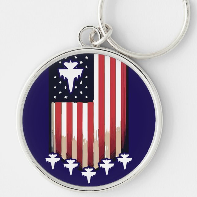 Chaveiro American Flag 4th of July-65079 (Frente)