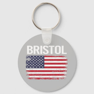 Chaveiro American Flag Bristol