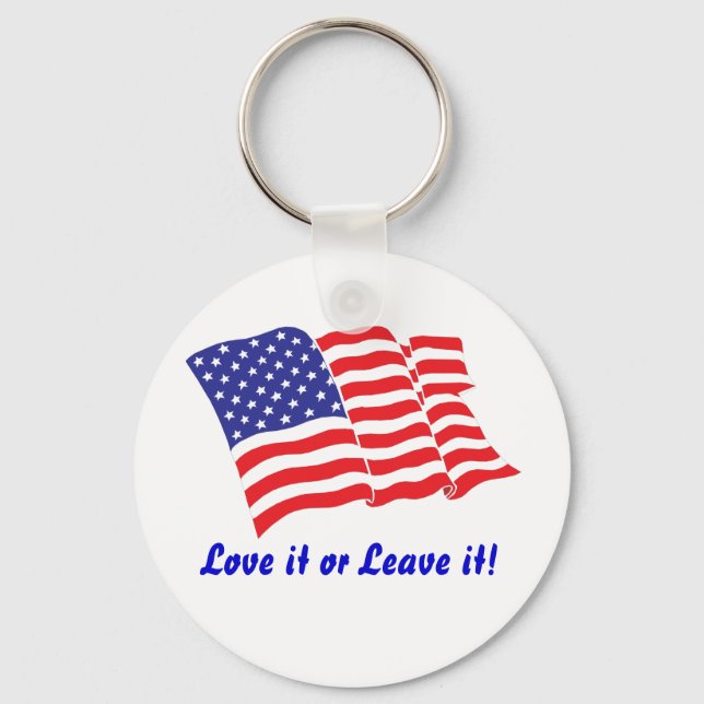 Chaveiro American-Flag/EUA (Frente)