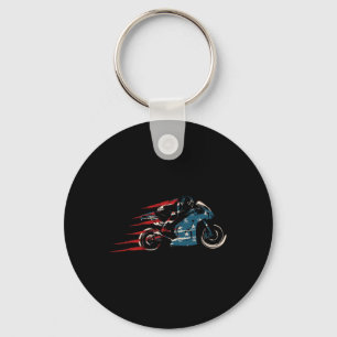 Chaveiro American Flag Super Bike Moto Gp 4th Do Julho Dirt