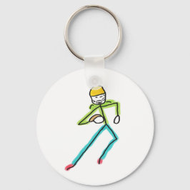 Chaveiro American Football Stickman