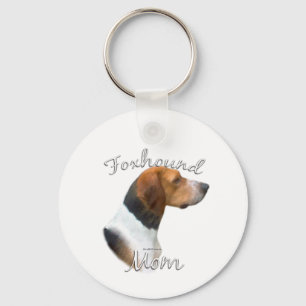 Chaveiro American Foxhound Mãe 2