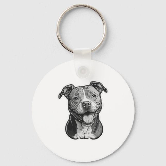 Chaveiro American Staffordshire Terrier (Frente)