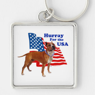 Chaveiro American Staffordshire Terrier EUA