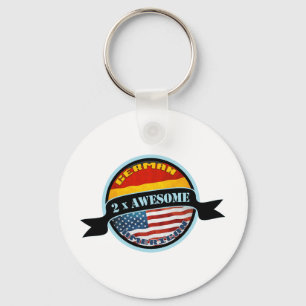 Chaveiro Americano alemão 2x impressionante