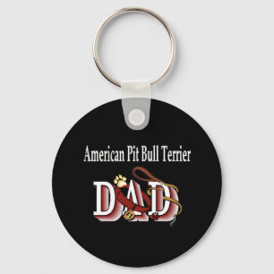 Chaveiro americano do pai de Terrire do pitbull