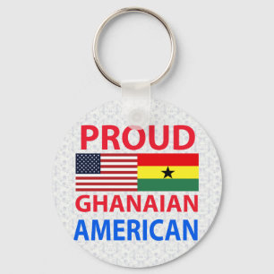 Chaveiro Americano ganês orgulhoso