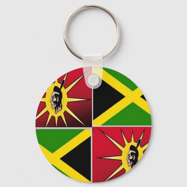 Chaveiro Americano-jamaicano nativo (Frente)