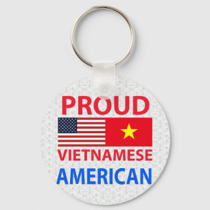 Chaveiro Americano vietnamita orgulhoso