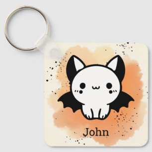 Chaveiro Amigo Adorável do Bat - Arte de Enfermeiro Minimal