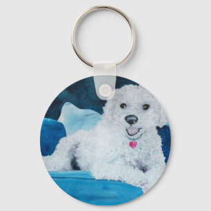 Chaveiro Amigo de Bichon Frise