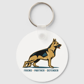 Chaveiro Amigo do german shepherd