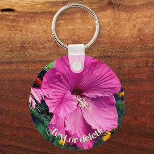 Chaveiro Amigos De Hibisco E Flor Personalizados