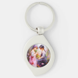 Chaveiro Amigos e Flores