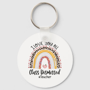 Chaveiro Amo Todos Vocês Cl Dispensaram O Arco-Íris No Dia