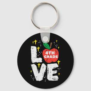 Chaveiro Amor 4ª Série Maçã Quarto Primeiro Dia Escola Meni