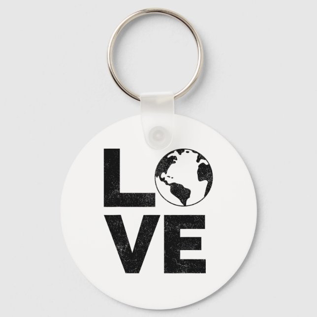 Chaveiro Amor à Terra - Dia da Terra (Frente)