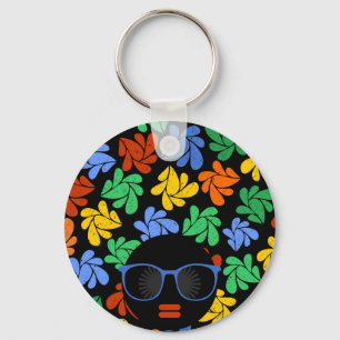 Chaveiro Amor Afro Colorido