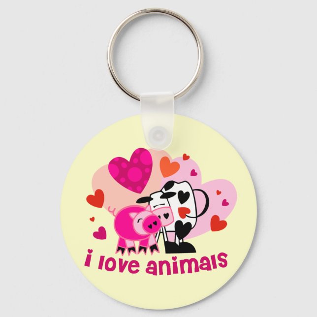 Chaveiro Amor Animal (Frente)