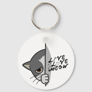Chaveiro amor ao meu amante design #catlover #catlife #cat