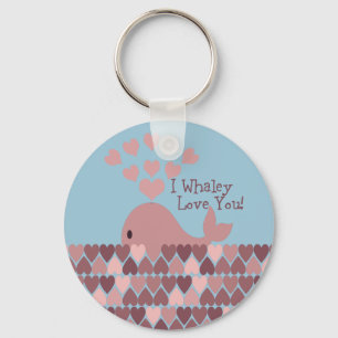 Chaveiro Amor bonito do whaley de I você! design