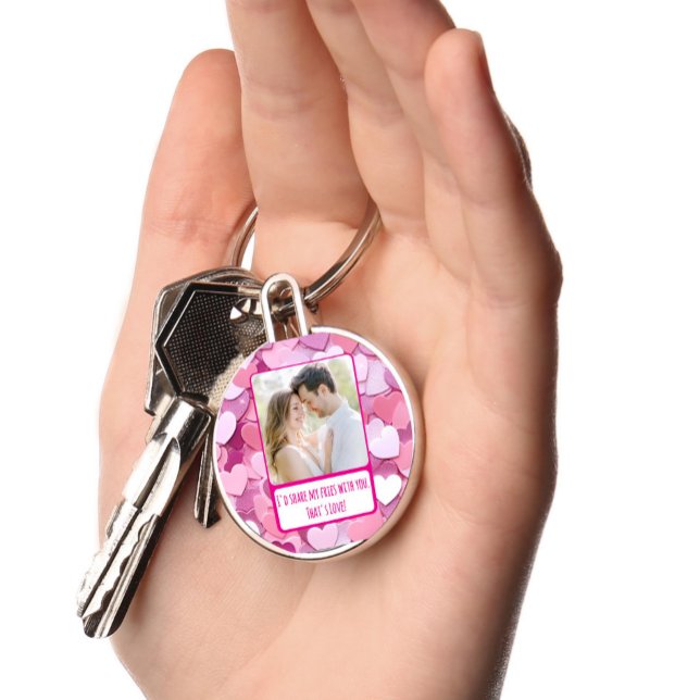 Chaveiro Amor Coração Confetti Compartilha Minhas Fritas (Criador carregado)