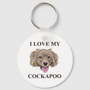 Chaveiro Amor de Cockapoo