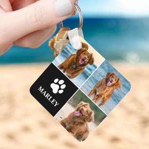 Chaveiro Amor de Pata Personalizado Cachorro Amante Nome Fo