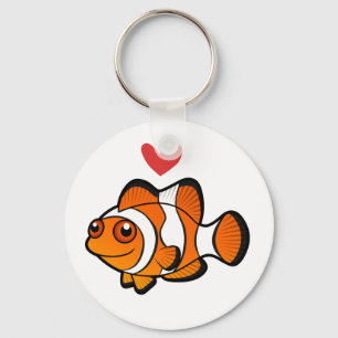 Chaveiro Amor de Peixe-Palhaço
