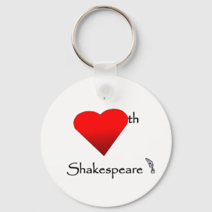 Chaveiro Amor de Shakespeare