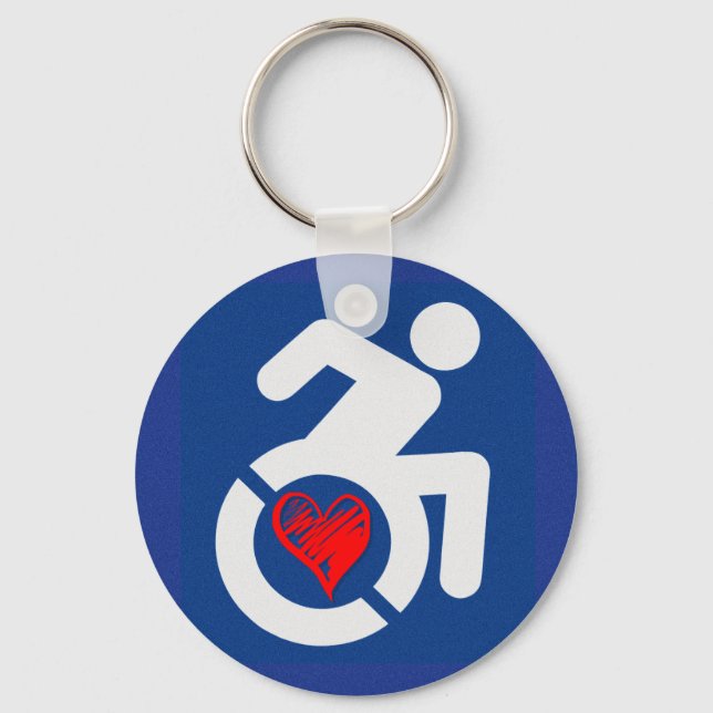 Chaveiro Amor Deficiente (Frente)