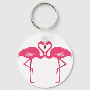 Chaveiro Amor do flamingo
