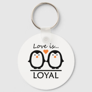 Chaveiro Amor do pinguim