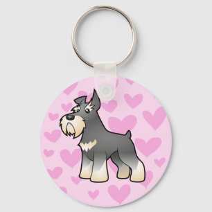 Chaveiro Amor do Schnauzer