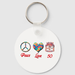 Chaveiro Amor e 50 da paz