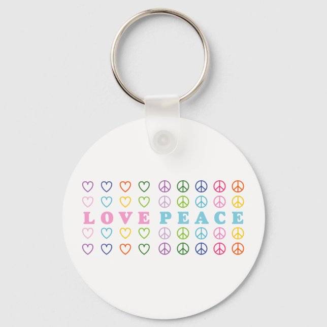Chaveiro Amor e Paz (Frente)