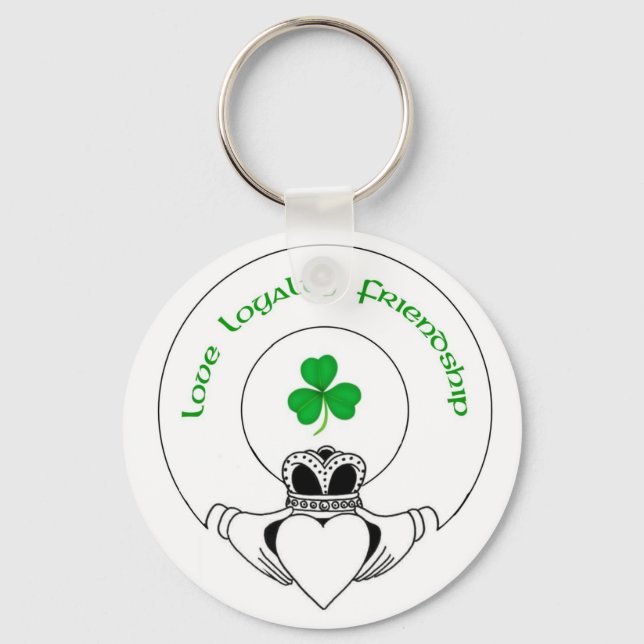 Chaveiro Amor, Lealdade, Amizade Claddah (Frente)