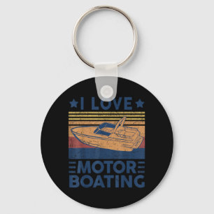 Chaveiro Amor Motor-Boating Motorboating Divertido Capitão