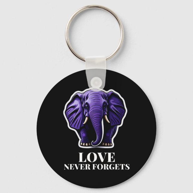 Chaveiro Amor Nunca Esquece Elefante Para A Mulher Heimerhe (Frente)