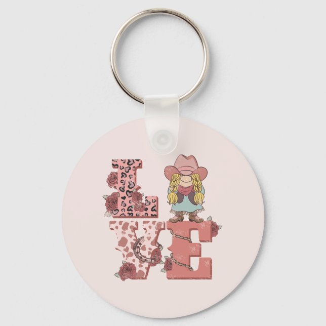 Chaveiro Amor Ocidental Retroativo (Frente)