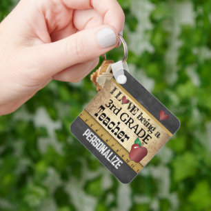 Chaveiro Amor ser professor do 3º ano