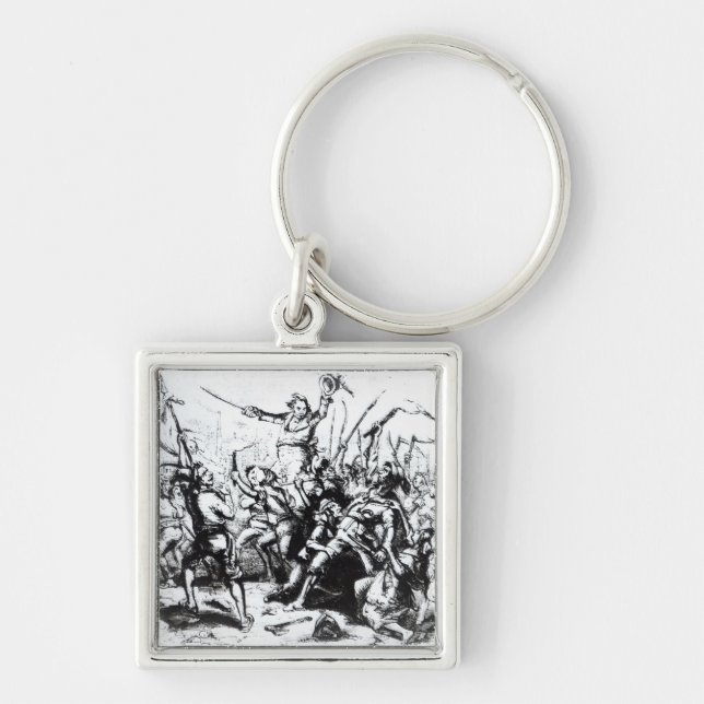 Chaveiro Amotinadores do Luddite, 1811-12 (Frente)