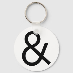 Chaveiro Ampersand - preto