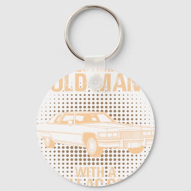 Chaveiro An Old Man Cadillac Coupe De Ville (Frente)