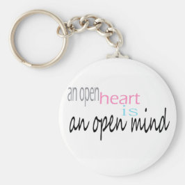 Chaveiro An open Heart is an open mind