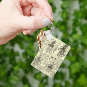 Chaveiro Anatomia da Mão Humana por Leonardo da Vinci