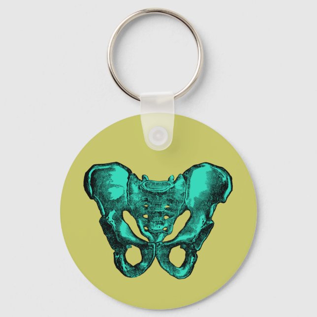 Chaveiro Anatomia humana Pelvis Bones (Frente)